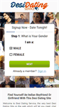 Mobile Screenshot of desidatingservice.com